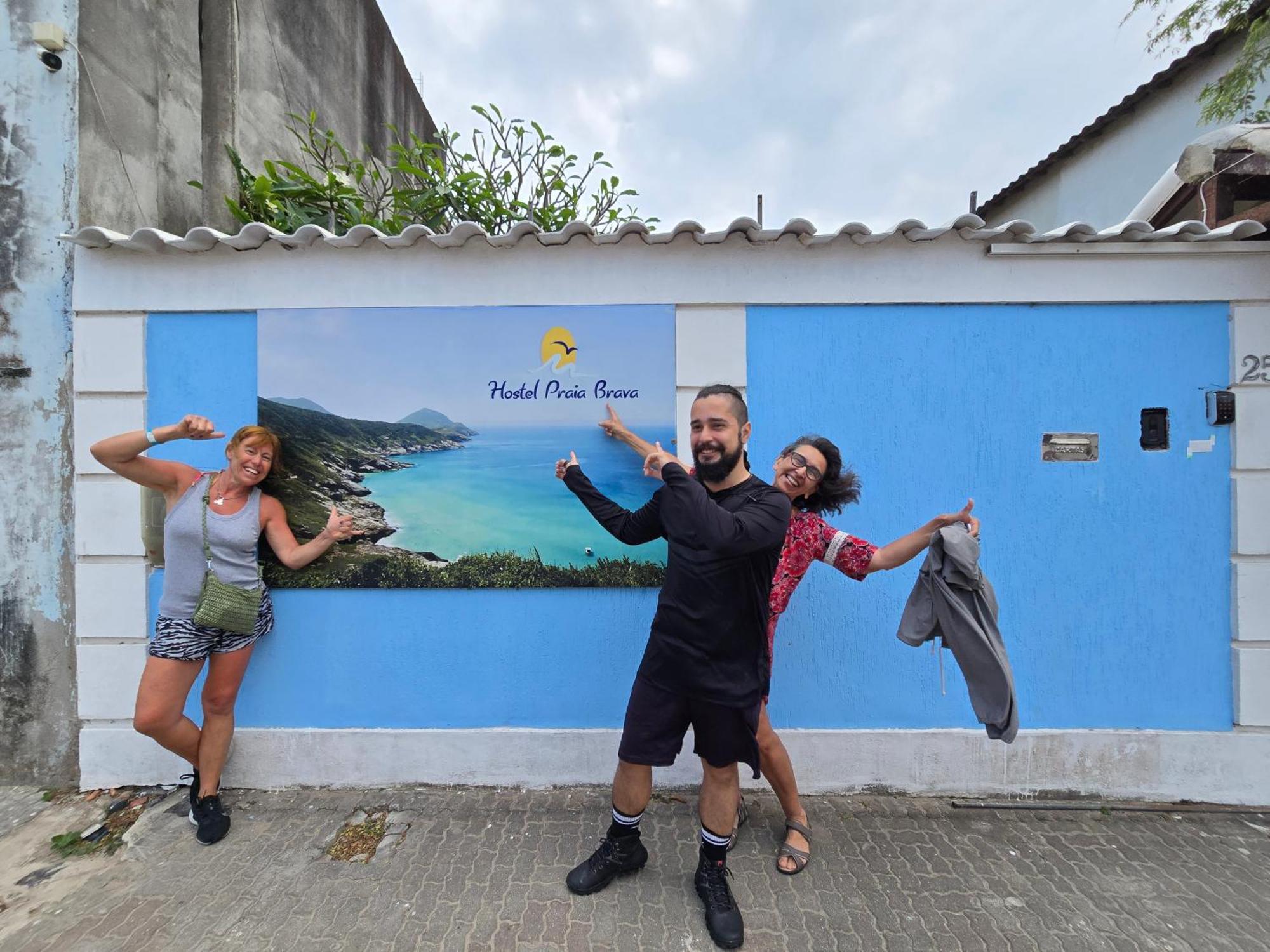 Hostel Praia Brava 阿拉亚尔-杜卡布 外观 照片